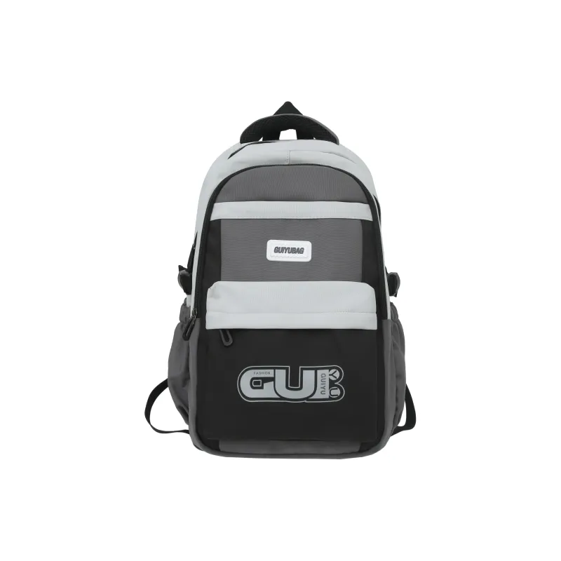 H YXIANG Nylon Backpack Unisex Multicolor-0