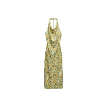 ZARA Sleeveless Dress Women's Multicolor