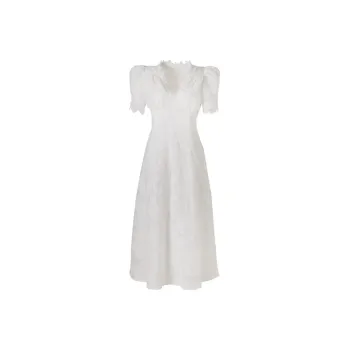 KEAB Short Sleeved Dresses Women's White
