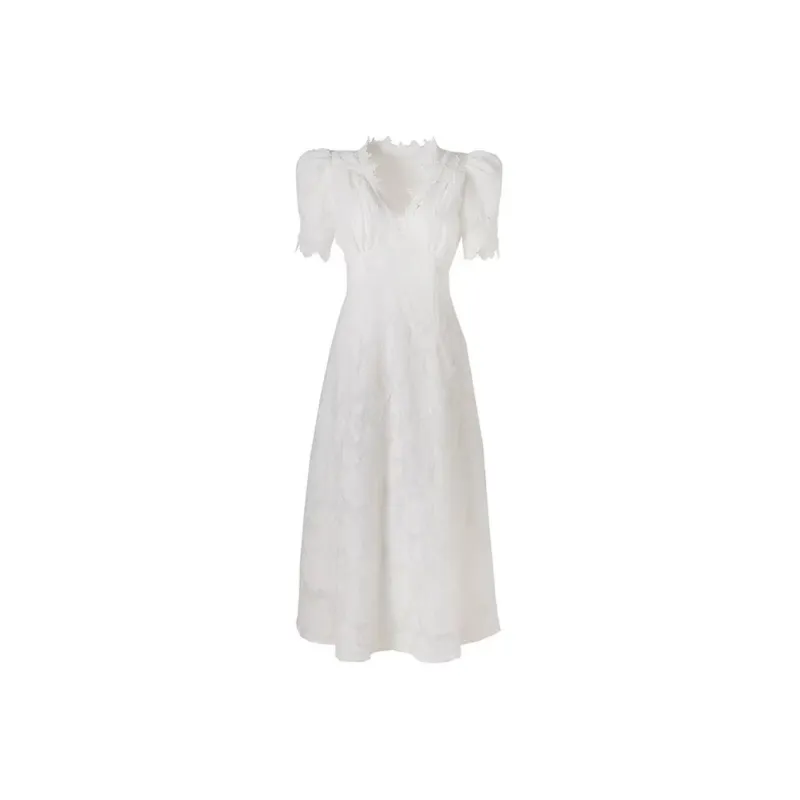 KEAB Short-Sleeved Dresses Women's White-0