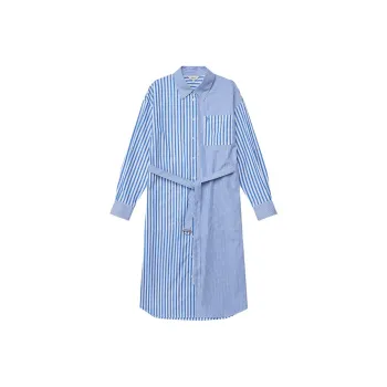HAZZYS Long Sleeved Dresses Women's Blue