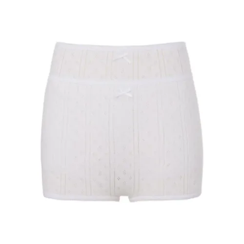 JW Anderson Double layer Pointelle Shorts