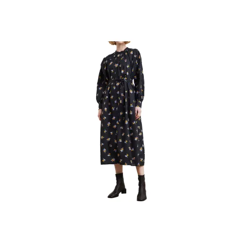 BAUM UND PFERDGARTEN Long-Sleeved Dresses Women's Black