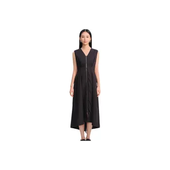 Blood Glitter Sleeveless Dress Women's Black