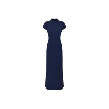 Aghr Short Sleeved Dress Women's Navy Blue