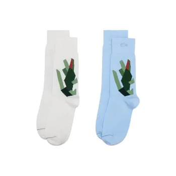 LACOSTE Mid Calf Socks Women's 2 Pack