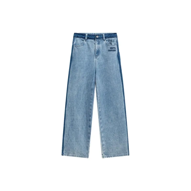 Disney X Broadcast Disney Co-brand Jeans Women's Denim Blue-0