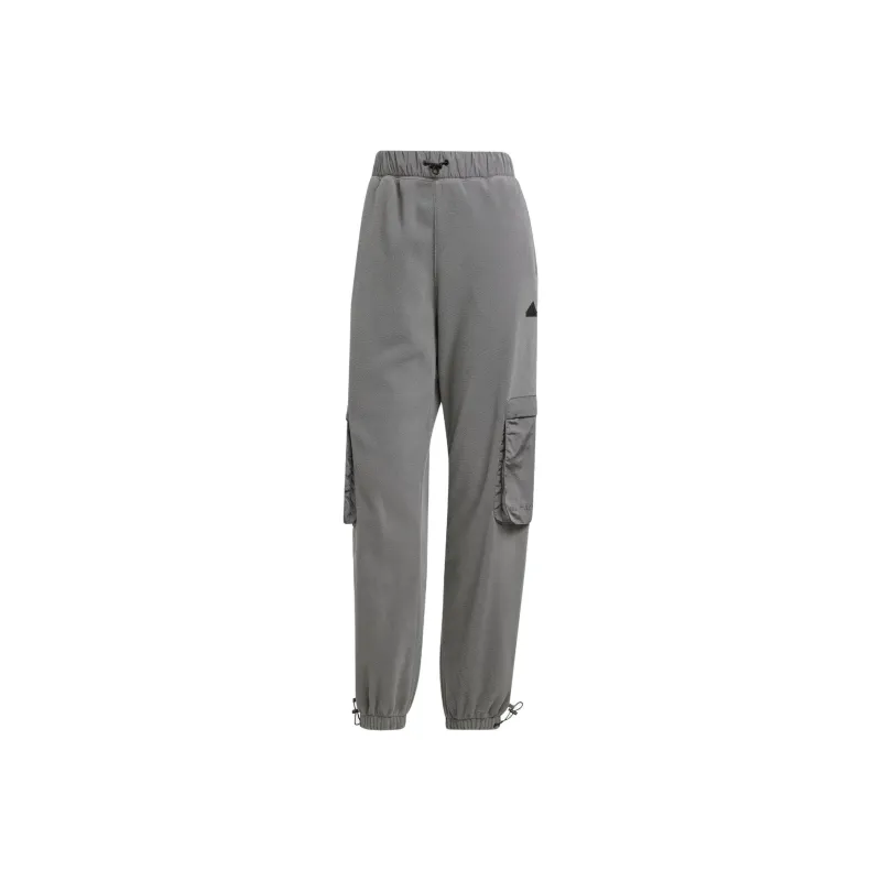Adidas CITY ESCAPE FW24 Cargo Pants Women's Gray-0