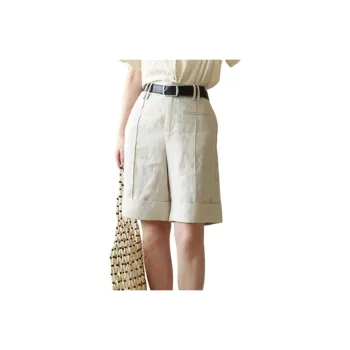 BLUEerror Casual Shorts Women's Oat