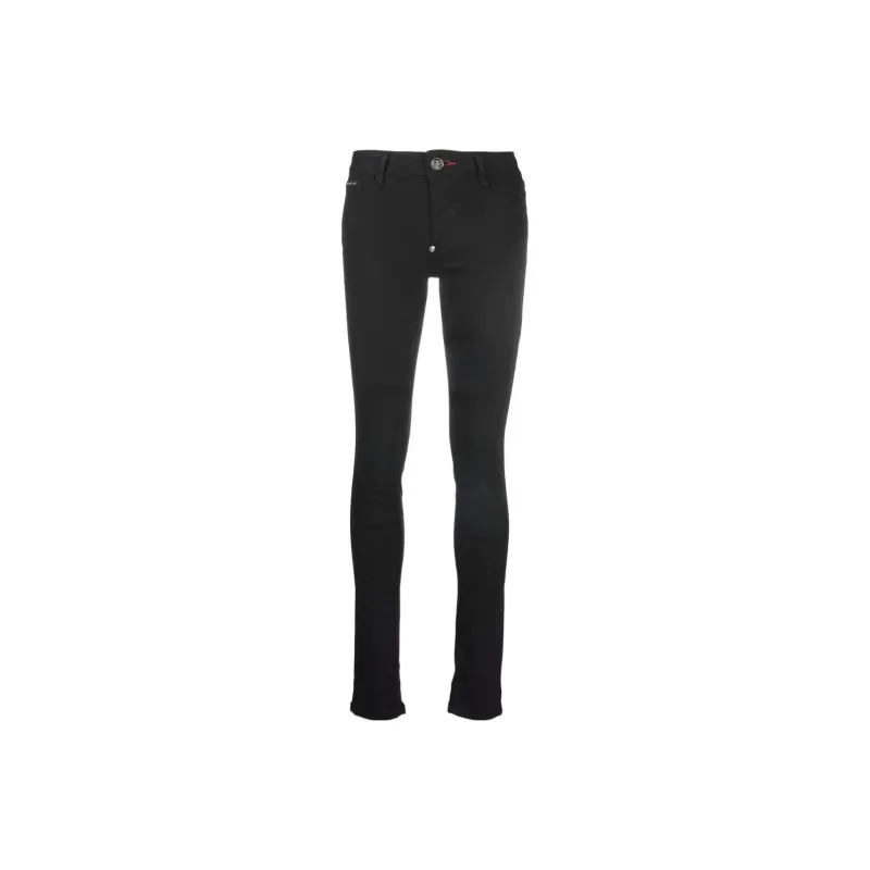 PHILIPP PLEIN High rise Skinny Jeggings-0