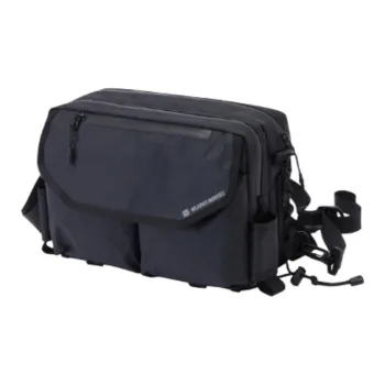 KOLON SPORT Zip Closure Fanny Pack Unisex Black