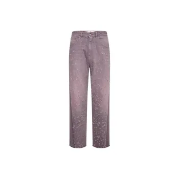 MM6 Maison Margiela Jeans Women's Pink Purple