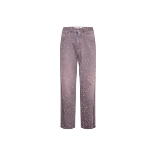MM6 Maison Margiela Jeans Women's Pink Purple