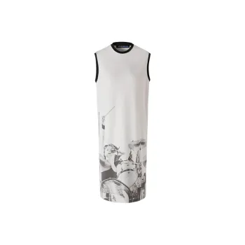 III VIVINIKO Sleeveless Dress Women's Light Gray