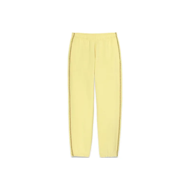 UGG FW24 Knitted Sports Pants Women's Yellow-0