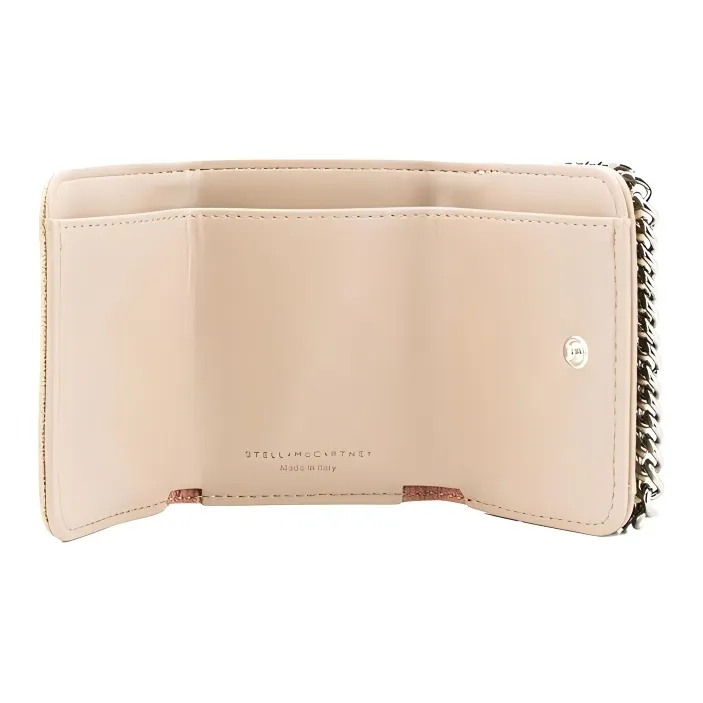 Stella McCartney Leather Wallet Women's Nude-1