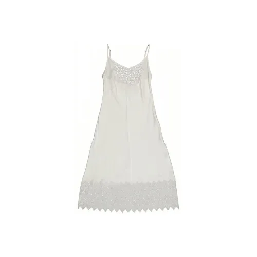 Burberry Slip Dresses Women's White