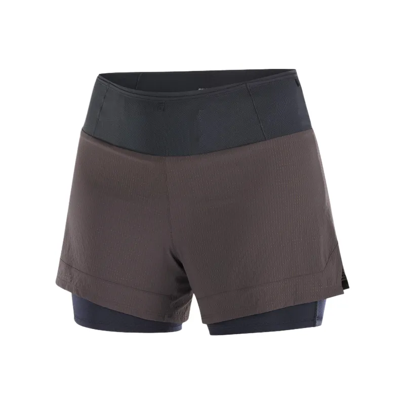 SALOMON Casual Shorts Women's Coffee Bean Color-0