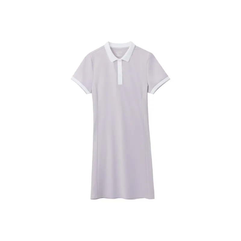 SPYDER NATURE GOLF Short Sleeved Dress Women's Galaxy Purple-0