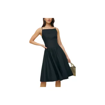 Reformation Clarabelle Linen Dress