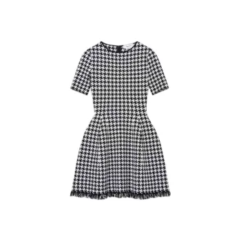 Alexander McQueen Houndstooth Dress