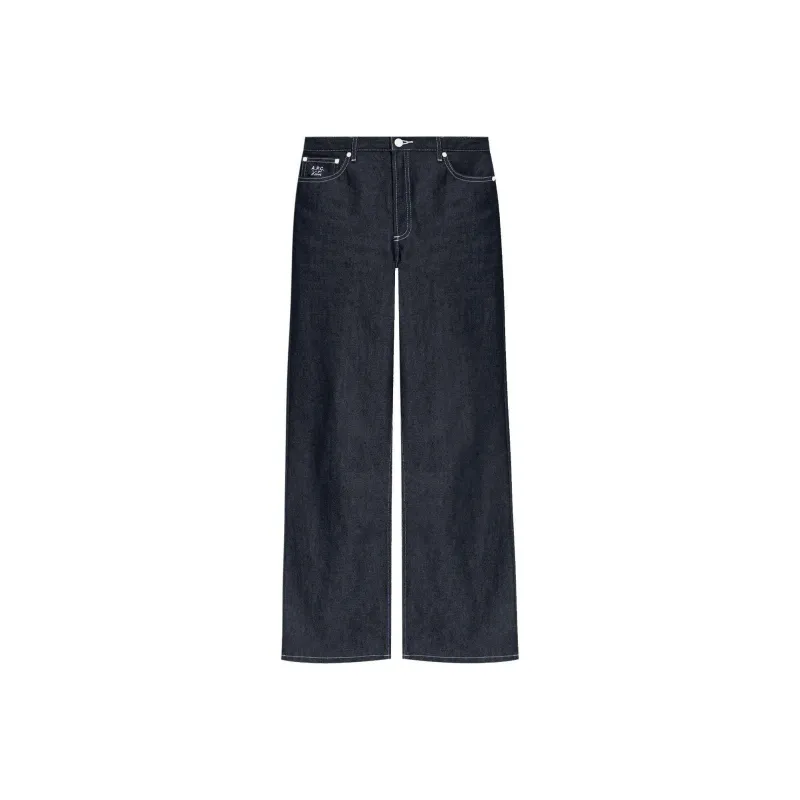 A.P.C X Katie Holmes Wide-leg Jeans-0