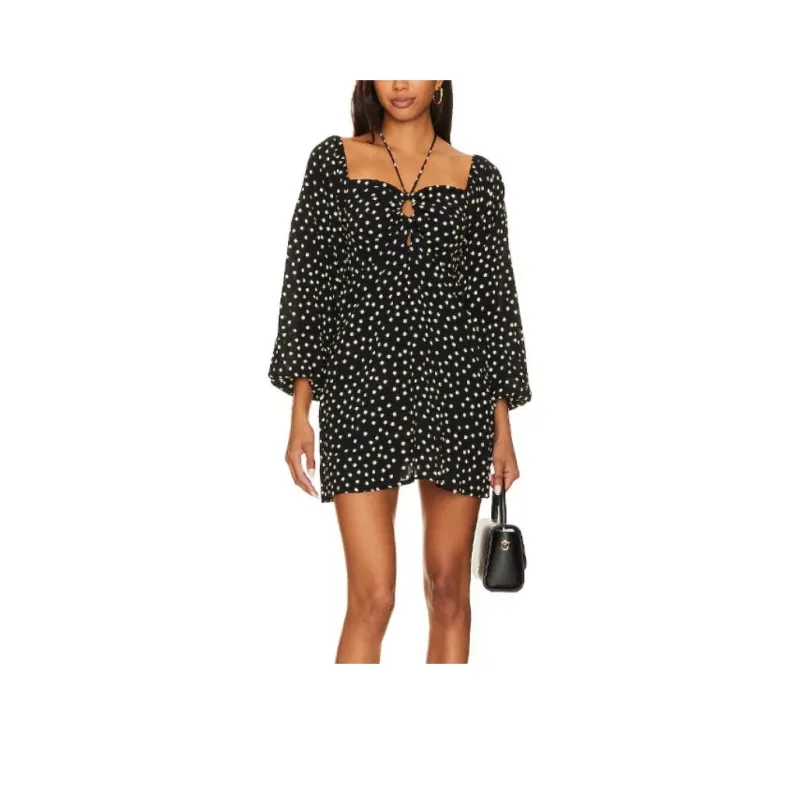 FAITHFULL THE BRAND Long-Sleeved Dresses Women's Black-0