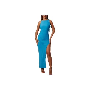 OH POLLY APOLINA Sleeveless Dress Women's Blue/Blue