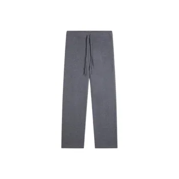 THEORY Knitted Sports Pants Women's Mulberry Wood Gray