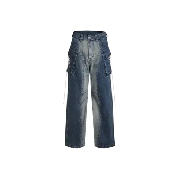 DND4DES Jeans Unisex Blue