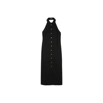 PESERICO Rhinestone embellished Maxi Dress