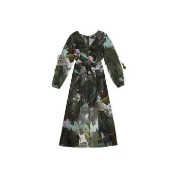 GUESS Long Sleeved Dresses Women's Print P86Z