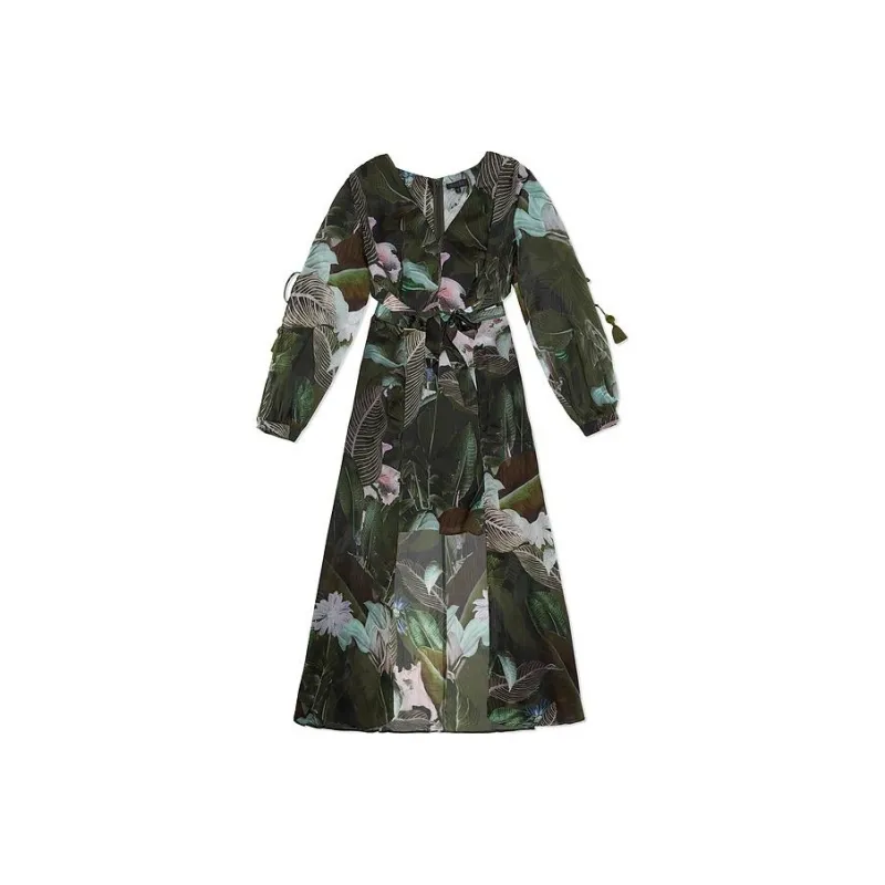 GUESS Long Sleeved Dresses Women's Print P86Z-0