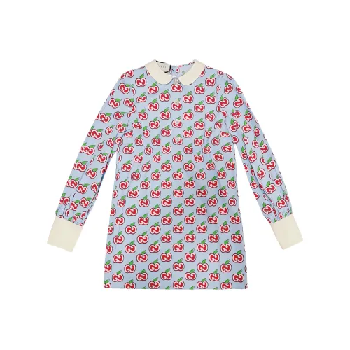 GUCCI SS22 Long Sleeved Dresses Women's Multicolor