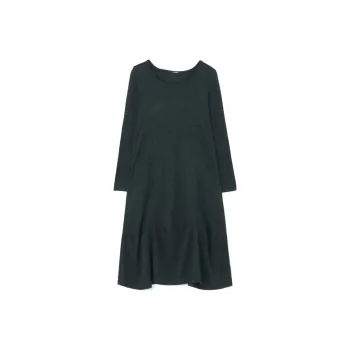 Yohji Yamamoto Long Sleeved Dress Women's Charcoal