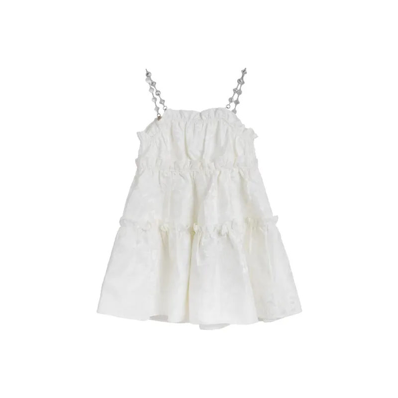 JOSR Slip Dresses Women's White-0