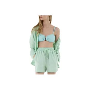 CORALIQUE Casual Shorts Women's Mint