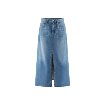 A21 Denim Long Skirts Women's