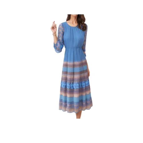 Mapping Long Sleeved Dresses Women's