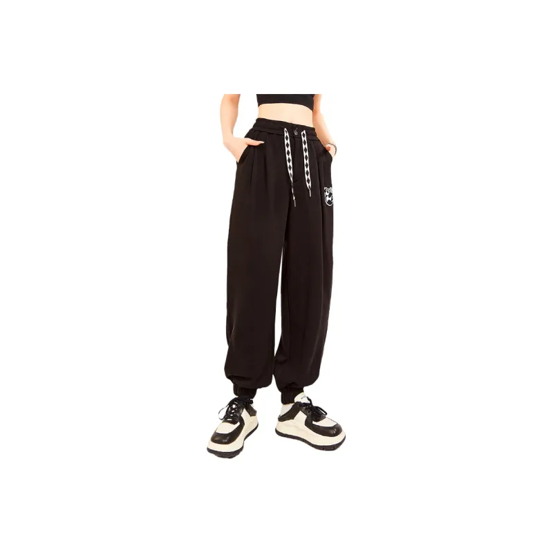MUGUOGUOMU Knitted Sports Pants Women's-0