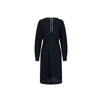 JZ. ANNAKRO Long Sleeved Dresses Women's Dark Blue
