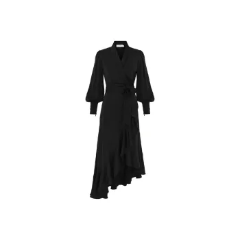 Zimmermann FW24 Long Sleeved Dress Women's Black