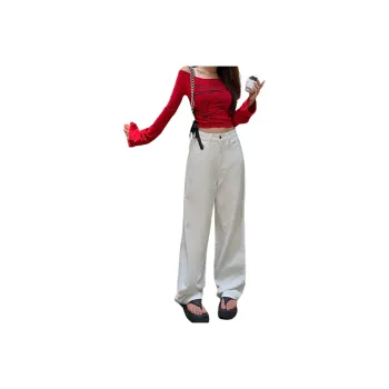 Wen Shan Jeans Women's Mirror White