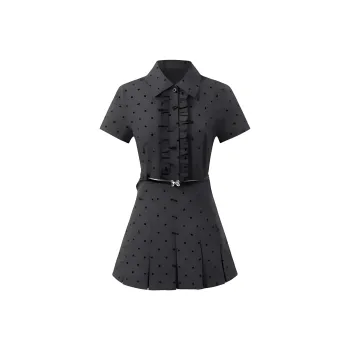 CZMO Short Sleeved Dress Women's Black