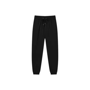 DEGAIA SS25 Casual Pants Men's Black