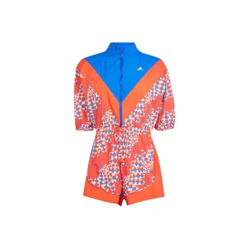 Adidas x FARM RIO Premium Bodysuit Jumpsuit Women's Bright Red