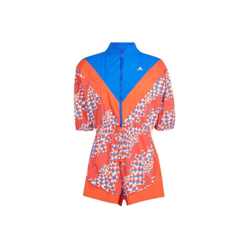 Adidas x FARM RIO Premium Bodysuit Jumpsuit Women's Bright Red