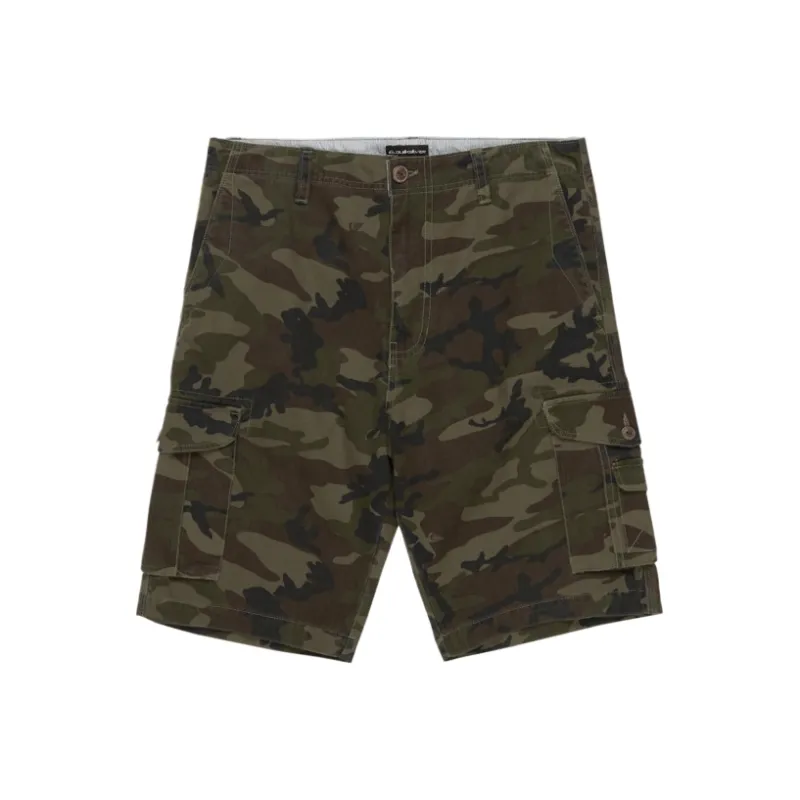 Quiksilver Crucial Battle Cargo Shorts Men's Camouflage-0