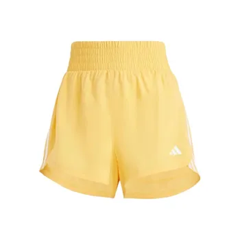 Adidas Free Shipping With AdiClub Pacer Training 3 Stripes Woven High Rise Shorts