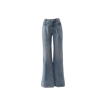 Wen Shan Jeans Women's Vintage Blue